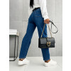 Široké mom fit jeans - modré2