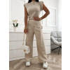Nohavicový komplet Torry - bežový