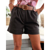 Dámske elastické kraťasy Nejla - čierne