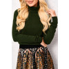 sweter basic z golfem