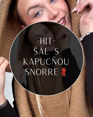 Hit sezóny, ktorý si zamiluješ! ✨ Nerada nosíš čiapky? 🧣 Šál s kapucňou Snorre je štýlovým riešením, ktoré ťa zahreje a...