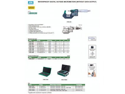 digitalni trmenovy mikrometr vodeodolny insize 3108 125
