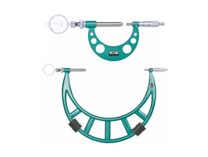 Mechanický mikrometr velkých rozsahů a pro připojení úchylkoměru INSIZE 3296