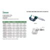 Mechanický vnější mikrometr 50-75/0,01 mm s čítačem INSIZE