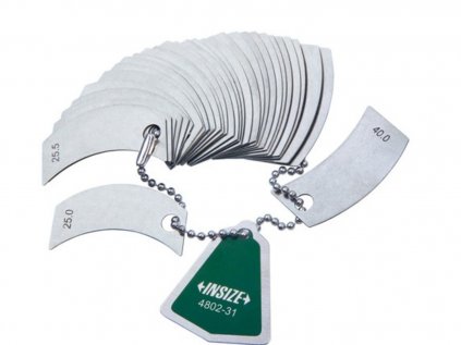 Insize-4802-rádiusz-mérő-sablon