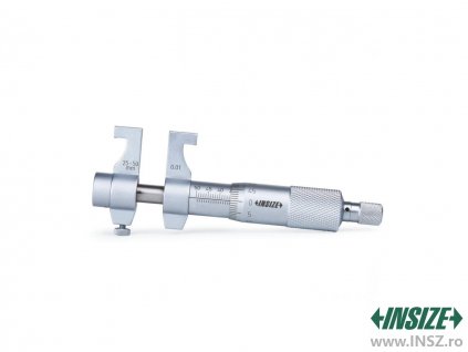 Micrometru mecanic de interior în 2 puncte 25-50/0,01 mm, tip B INSIZE 3220-50