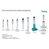 Micrometru mecanic de interior în 3 puncte 6-8/0,001 mm tip B INSIZE