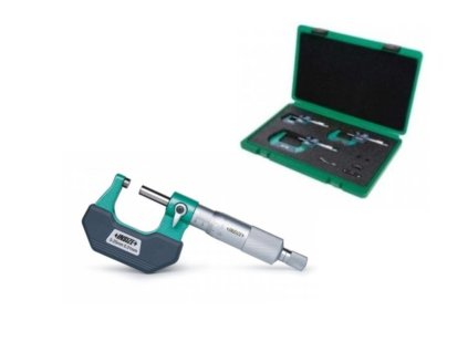 Set vnějších třmenových mikrometrů INSIZE 0 100 mm 3202 1004A