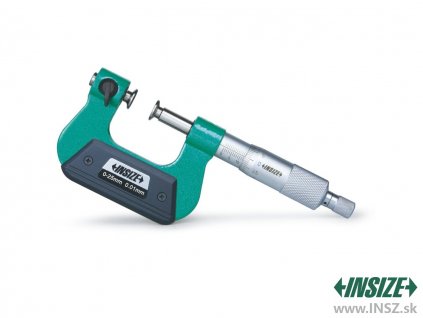 Třmenový mikrometr s výměnnými doteky INSIZE 50 mm 3280 50A