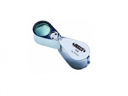 Skládací lupa s osvětlením průměr 21 mm INSIZE 7515 10