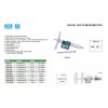 Digitálny mikrometrický hĺbkomer INSIZE IP 65 25 mm