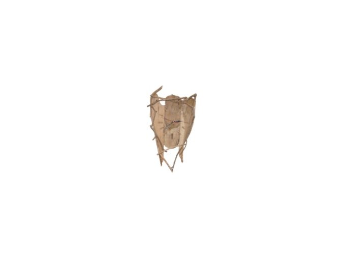 nástěnné hodiny teak recycle drift 40 týk