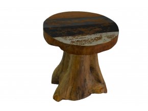 stolek z kořene teaku 1