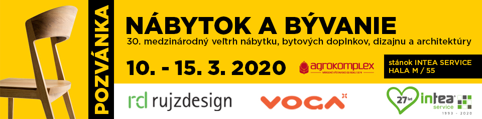 Veletrh Nábytok a bývanie Nitra 2020