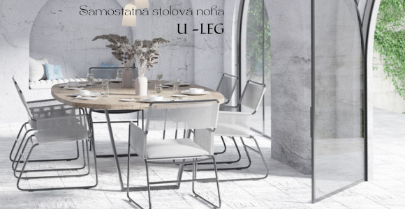 Voga U-LEG Samostatná stolová noha