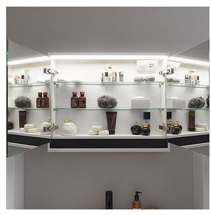 Kolpa-San toaletní skříňka s LED osvětlením TOP 75,110,150 WH PANDORA