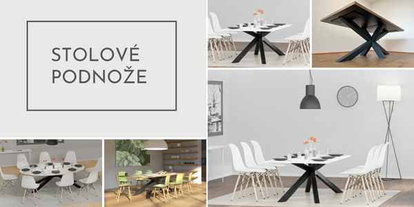 Masivní stolová podnož Siracuza