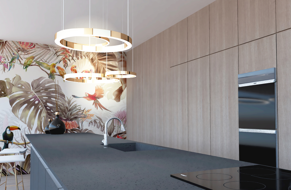 Unikátní kerrockové desky určené do moderních kuchyní a koupelen