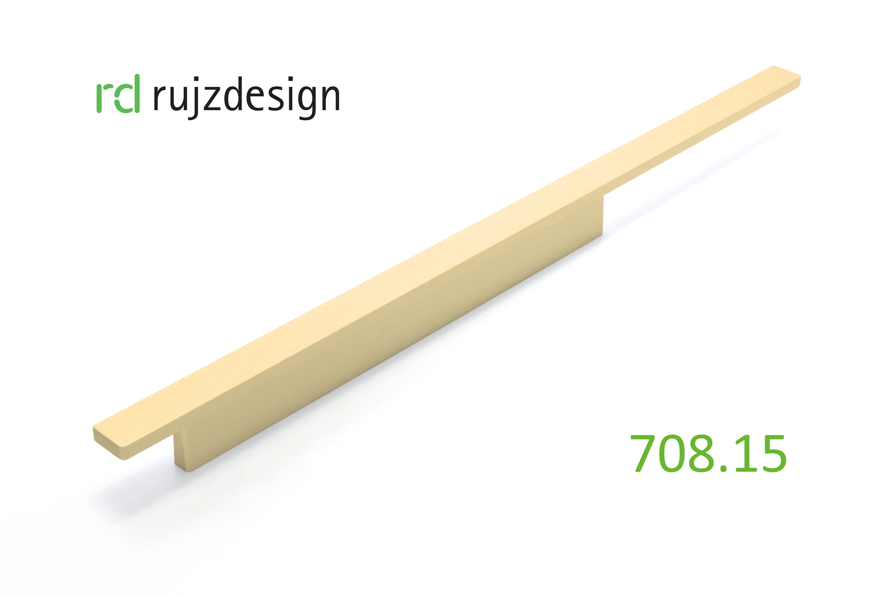 Rujzdesign úchytka 708.15 nerez zlatý