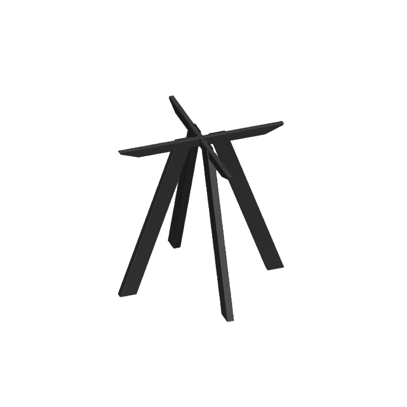 voga-stolova-podnoz-cross-hife-cerna