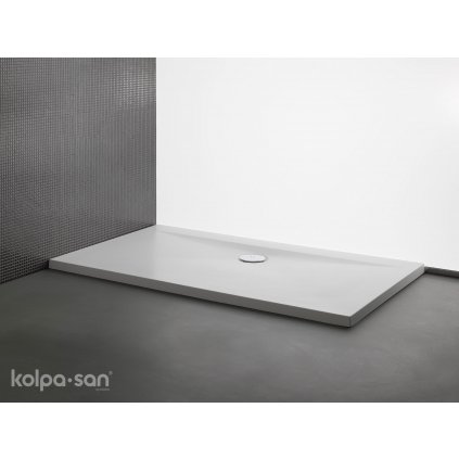 Kolpa-San sprchová vanička Re-Walk (Barva výrobku White, Rozměr v cm 140x90 s kerrock panelem)