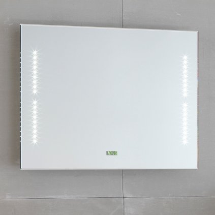kolpasan koupelnove zrcadlo nad umyvadlo og 90 s led osvetlenim se senzorem a hodinami