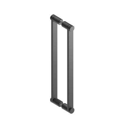 rujzdesign uchytka na sprchove dvere 13 006 dot velvet cerna