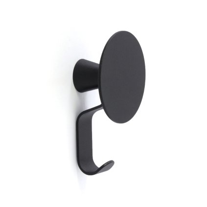 rujzdesign nabytkovy vesak 40 019 e round cerna barva strukturovana