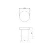 rujzdesign nabytkova knopka 716 15 dot technicky vykres