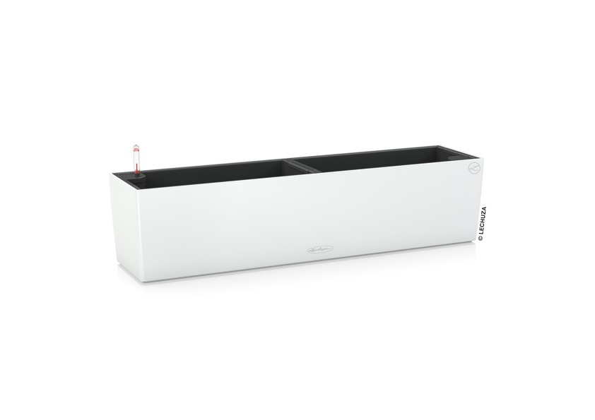 Balconera color Lechuza kvetináč biela, Balconera color 100