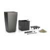 cubico antracit kvetinac lechuza set