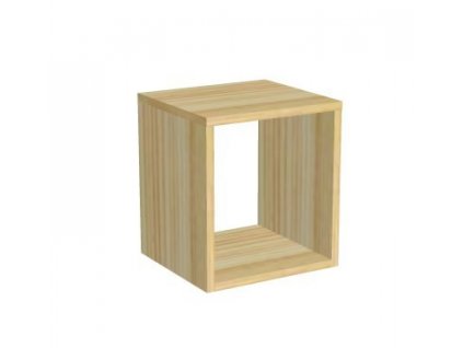 Skříň závěsná-1 D317-Domino (Výběr provedení - moření 2. Moření na bílo (výroba 6-8 týdnů ))