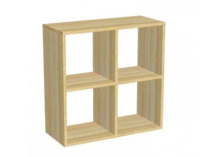 Skříň závěsná-4 D320-Domino (Výběr provedení - moření 2. Moření na bílo (výroba 6-8 týdnů ))