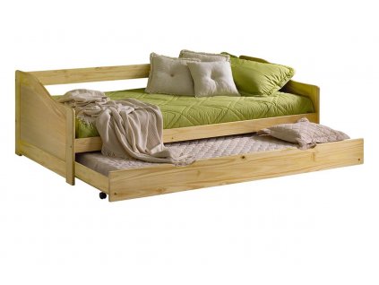 1617 postel jednoluzko s pristylkou ia8808 masiv borovice
