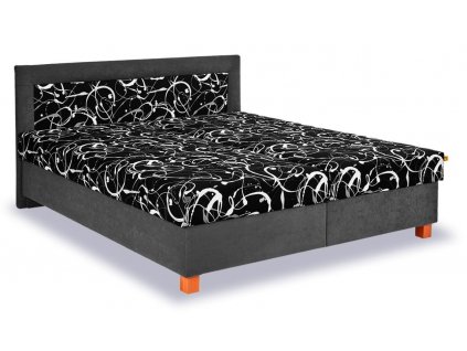 Čalouněná postel s úložným prostorem Jitka (01-Ložná plocha 180x200 cm, Výběr čalounění PKD GC-GM)