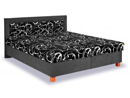 Čalouněná postel s úložným prostorem Jitka (01-Ložná plocha 180x200 cm, Výběr čalounění PKD GC-GM)