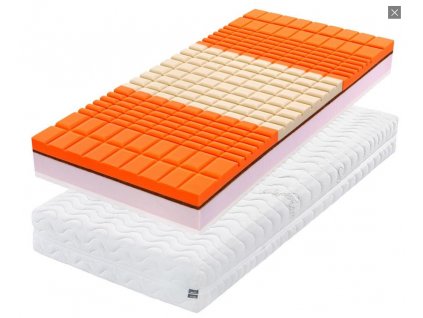 Matrace 1+1 zdarma ROMANTIKA KAŠMÍR 20, 90x200 cm (Rozměr matrace 1. 90 x 200 cm)