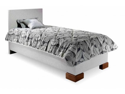 Čalouněná postel s úložným prostorem Quatro