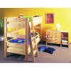 327 3 detska poschodova postel sendy 300 01 masiv smrk