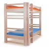 Dětská patrová postel postel - palanda rozkládací LUCAS, masiv buk (Výběr moření HP 07. Bílá)