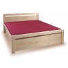 Postel z masivu - dvoulůžko RHINO II. senior A0549 180x200, smrk (Výběr provedení 03. Hnědá)