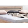 Postel jednolůžko KARLO 90x200, lamino - LP16 (Délka postele 3-Prodloužení na 220cm, Materiál postelí BMB 15. Ořech natur)