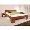 Manželská postel z masivu VAREZZA 6B 160x200, 180x200, masiv buk (01-Ložná plocha 180x200 cm, Povrchová úprava KC 70. Lak - odstín čokoláda, Výška rámu 03. 50 cm)