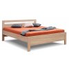 Manželská postel dvoulůžko KARLO, lamino, 160x200, 180x200 cm (01-Ložná plocha 180x200 cm, Materiál postelí BMB 15. Ořech natur)