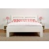 Manželská postel dvoulůžko Ella Harmony, lamino, 160x200, 180x200 cm (01-Ložná plocha 180x200 cm, Materiál postelí BMB 15. Ořech natur)