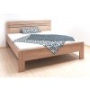 Manželská postel dvoulůžko Ella Lux-oblá, lamino, 160x200, 180x200 cm (01-Ložná plocha 180x200 cm, Materiál postelí BMB 15. Ořech natur)