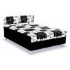Čalouněná postel s čelem a úložným prostorem Mona, 110x200 (Výběr čalounění PKD MF-AO)