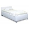 Zvýšená čalouněná postel s úložným prostorem Lyoneta, 90x200, bílá (Výběr matrace PKD 07. Matrace Lifty Latex)