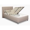 Čalouněná postel s úložným prostorem Crissy, 120x200