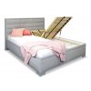 Vysoká čalouněná postel s úložným prostorem CASIOPEA (01-Ložná plocha 180x200 cm, Výběr matrace PKD 08. Matrace Brooklyn, Výběr čalounění PKD PO (ekokůže))